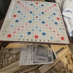Vintage scrabble game